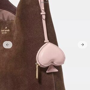 NWT Kate Spade, Spade 3d Bag Charm, Tutu Pink